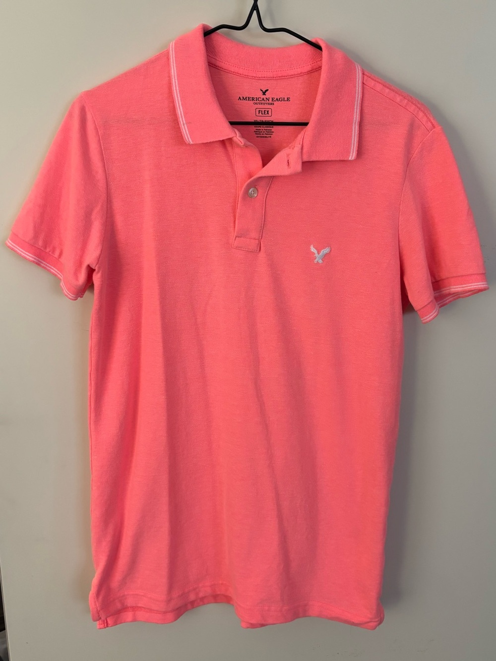 Men’s Coral Polo Shirt